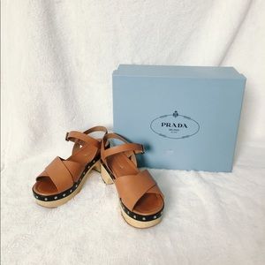 Prada brown sandals